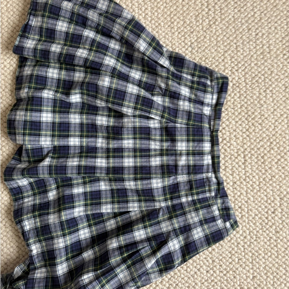 Ralph Lauren Plaid Girls Skirt - Black and Green